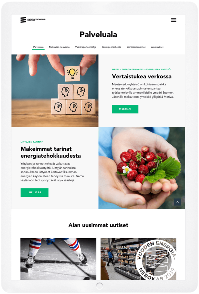 Referenssi Energiatehokkuussopimukset